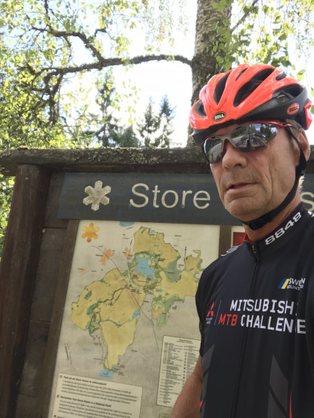 Anders Lorentzson, Orwak, a seasoned cyclist and a member of Team Rynkeby 2019, will ride to Paris for the benefit of children with cancer. 